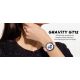 11. GRAVITY GT12-6 Damen-Smartwatch, lila Silikonarmband + silbernes Armband