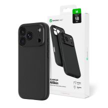 AmazingThing Glamour AllSkin iPhone 18 Pro Hülle mit Kameraabdeckung, MagSafe-kompatibel – Schwarz