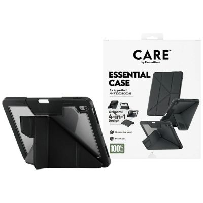 Care by PanzerGlass Y-Fold-Case für iPad Air 11" 2025 (7. Gen.) / iPad Air 11" 2024 (6. Gen.) - Schwarz