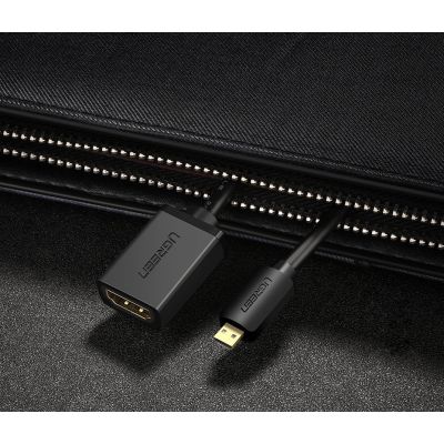 9. Ugreen Kabel Adapterkabel HDMI Adapter - Micro HDMI 19 Pin 20cm schwarz (20134)