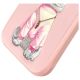4. Nimmy Glasses Cool Cat Case für iPhone 16 Pro - Rosa
