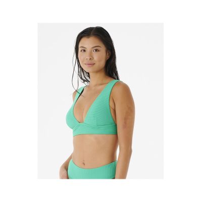 4. Bikini-Oberteil RIP CURL Premium Surf Deep V, grün