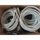 4. Cat6-Patchkabel, 34 Stück, S/FTP, 2xRJ45, 2,00 m, grau, LSZH