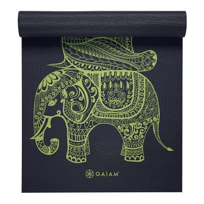 10. Gaiam Tribal Wisdom Yogamatte 6 mm 62562