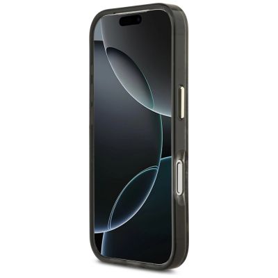 5. Guess MagSafe-Hülle mit Pythonmuster für iPhone 17 Pro – Schwarz