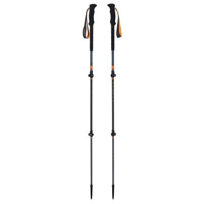 7. VIKING Kangri Skitourenstöcke 65-135 cm, grau-orange