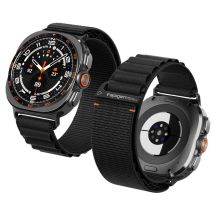 Spigen WBF1 Armband für Samsung Galaxy Watch Ultra 47 mm – Schwarz