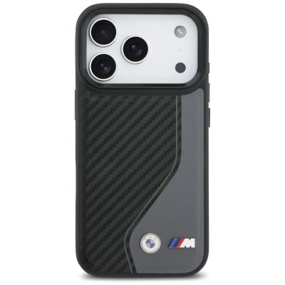 3. BMW M Carbon Logo MagSafe Hülle für iPhone 17 Pro - Graphit