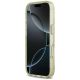 5. Guess IML Glitter Flowers Triangle MagSafe Hülle für iPhone 18 Pro Max / 17 Pro Max – grün