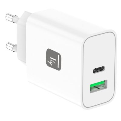 2. TECHLY GAN USB-C 30W PD & USB-A Wandladegerät