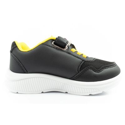 13. Leomil Pokemon Kinder Sportschuhe Sneakers leicht mit Klettverschluss schwarz gelb
