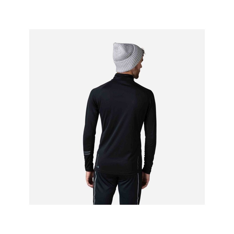 4. Rossignol Poursuite 1/2 Zip T-Shirt Schwarz