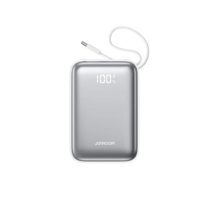 2. Joyroom JR-PBF29 20000mAh 22,5W Powerbank mit Doppelkabel – Weiß