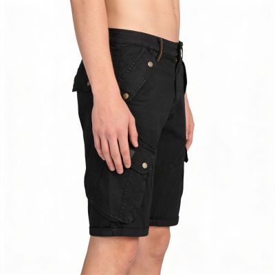 5. Geographical Norway Prodol EO 063 M SX1427H/GNO-Schwarze Shorts