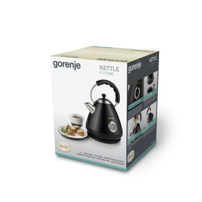 4. Gorenje K17CLBK Wasserkocher 1,7 l 2200 W Schwarz