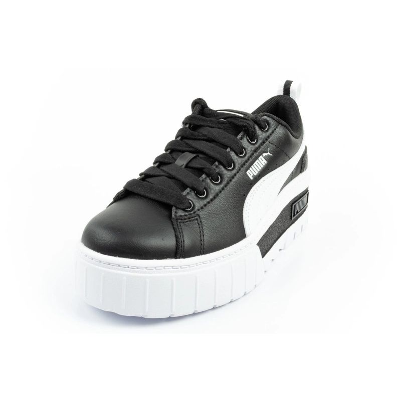 3. Puma Mayze Damen Sportschuhe Sneakers Plateau schwarz weiß modisch