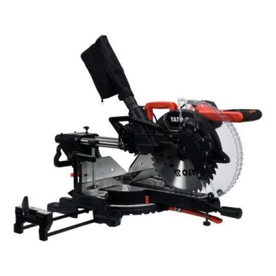 2. YATO 1800W Gehrungssäge mit Vorschub, Laser 305mm