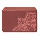 5. Gaiam Intense Rust Sundial Point 65748 Yogablock