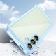 7. Outer Space Case Silikonhülle mit Gelrahmen für Samsung Galaxy S24 FE – blau