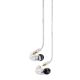 2. Shure SE215-CL-EFS – In-Ear-Kopfhörer, abnehmbares Kabel, transparent