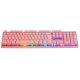 6. Deltaco Gaming GAM-021-RGB-P-DE USB-Tastatur QWERTZ Deutsch Pink
