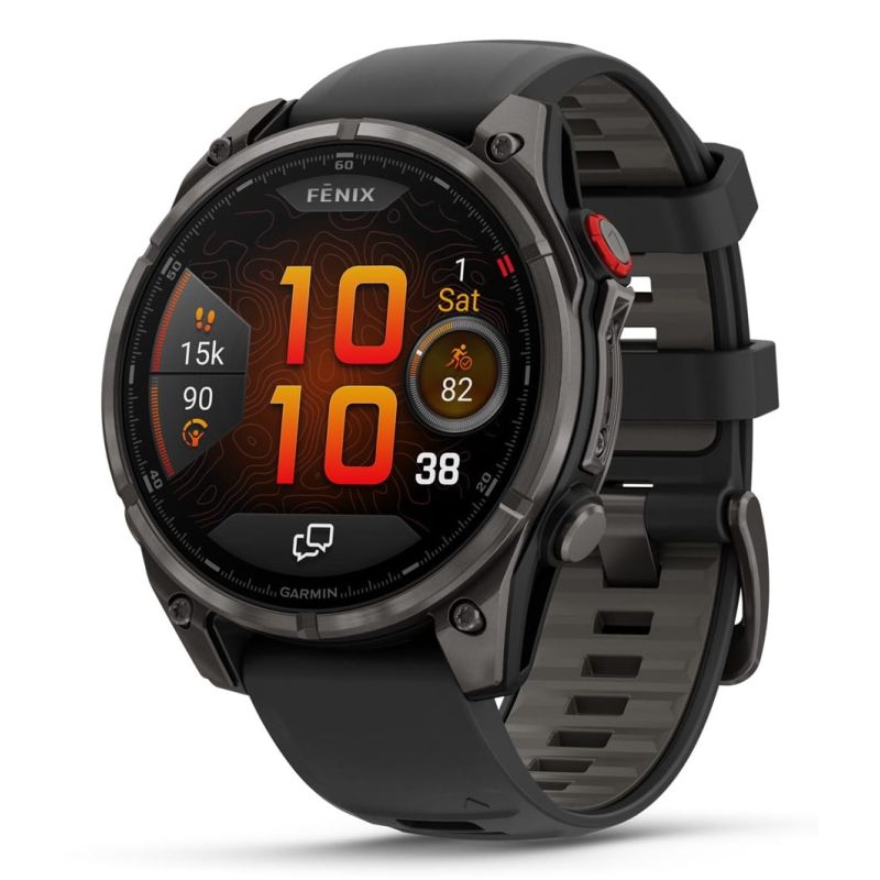 Garmin fenix 8 PRO 47mm AMOLED Saphirgrau Sportuhr
