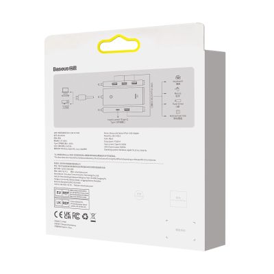 6. Baseus Lite Series HUB 4-Port (USB-A zu 4xUSB-A 3.0) 2m schwarz (WKQX030201)