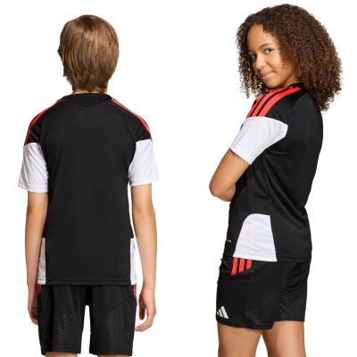 12. adidas Tiro 26 Wettkampf-Trainingsjersey für Kinder Schwarz KA7607