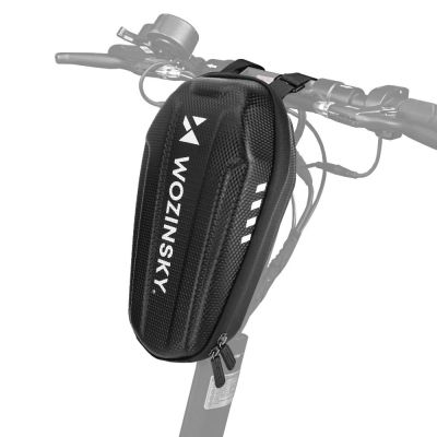 14. Wozinsky Wasserdichte Scooter-Lenkertasche 3L Schwarz (WSB4BK)