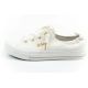 2. Lee Cooper Damen-Sportschuhe, modische weiße Slip-On-Sneaker