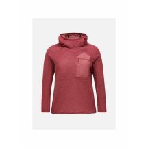 Bluza damska PEAK PERFORMANCE W Freelight Polartec Alpha Hood kolor czerwony