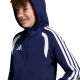 7. adidas Tiro 26 League Sweatshirt mit durchgehendem Reißverschluss für Kinder, Marineblau KF3322