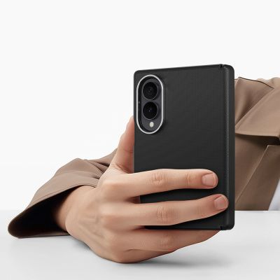 9. Dux Ducis Vyne MagSafe-kompatible Hülle für Samsung Galaxy Z Fold 8 – Schwarz