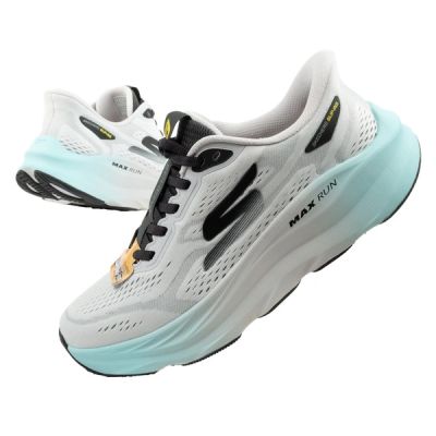 Skechers Herren Max Run Sneaker, weiß, zum Hineinschlüpfen