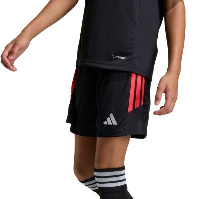 6. adidas Tiro 26 League Trikot für Kinder, schwarz und rot, KB1326