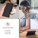 4. Tech-Protect Wallet Case für Motorola Moto G15 / G15 Power - Schwarz