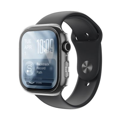 6. AmazingThing Radix Displayschutzfolie aus Glas mit Hülle für Apple Watch Series 11 46 mm – Transparent