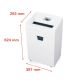 3. HSM Pure 420 Aktenvernichter, 35 l, 3,9 mm