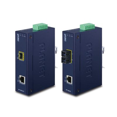 2. PLANET IFT-802T Netzwerk-Konverter 200 Mbit/s 1310 nm Blau