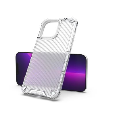 18. Ombre Protect Case für iPhone 14 Pro gepanzerte Hülle rosa und blau