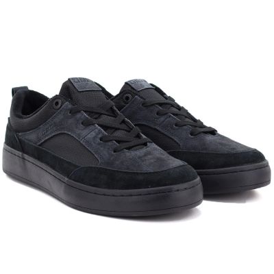 10. Schwarze Herren-Sneaker aus Leder, Big Star UU174118