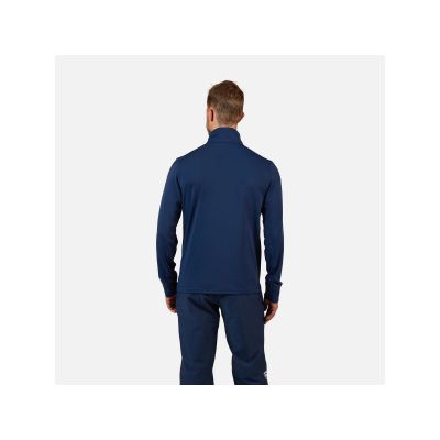 2. ROSSIGNOL MID LAYER STRETCH HZ Herren-Sweatshirt, marineblau