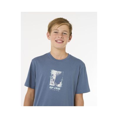 RIP CURL Raw Energy Frame T-Shirt - Jungen Marineblau