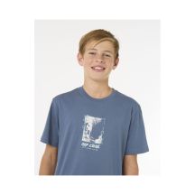 RIP CURL Raw Energy Frame T-Shirt - Jungen Marineblau