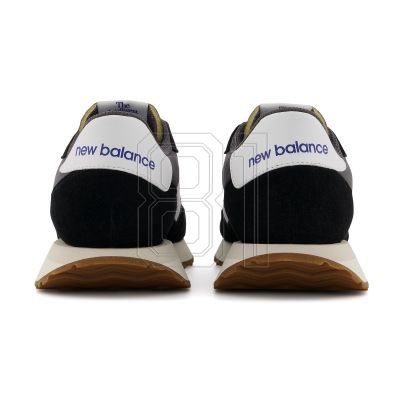 5. New Balance Herren Sneaker, Wildleder Lifestyle Sportschuhe, Schwarz (MS237GA)