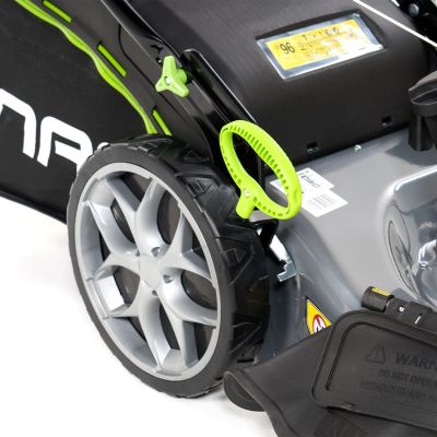 10. NAC LS46-450E-HSS-JR Benzin-Rasenmäher mit B&S 125-cm³-Antrieb