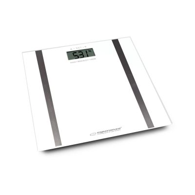 3. Esperanza SAMBA EBS018W Badezimmerwaage (weiß)