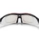 4. Rockbros 10001 Polarisierte Radsportbrille - Schwarz und Rot