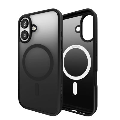 9. Puro Gradient MagSafe Silikonhülle für iPhone 16 – Schwarz