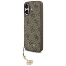 Guess 4G Charms Collection MagSafe Hülle für iPhone 17 - braun